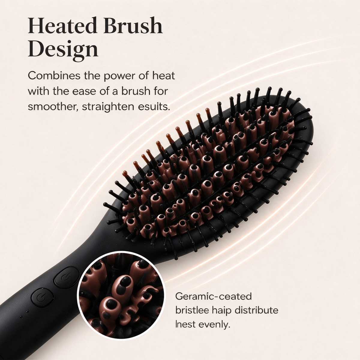 Electric Straightening Brush