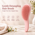 Soft Silicone Hair Brush – Blush Pink